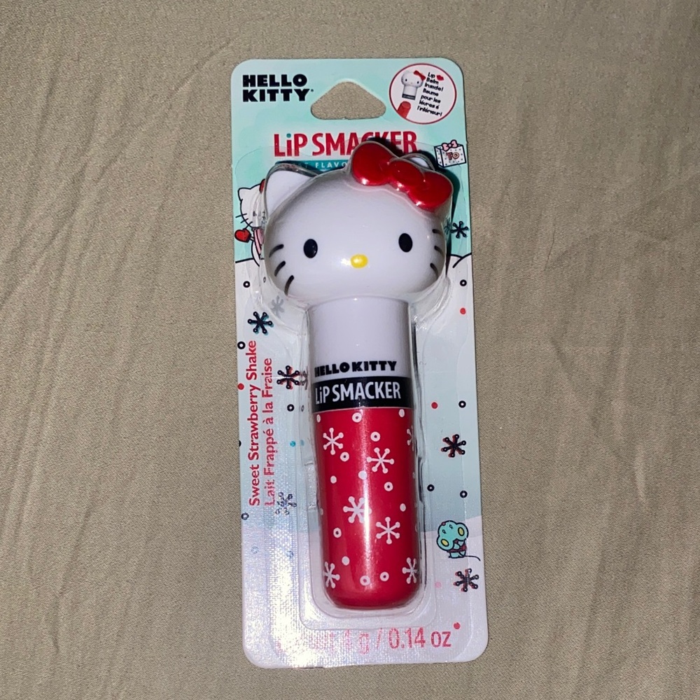 Hello Kitty Lip 👄 Smacker Sweet Strawberry Shake
